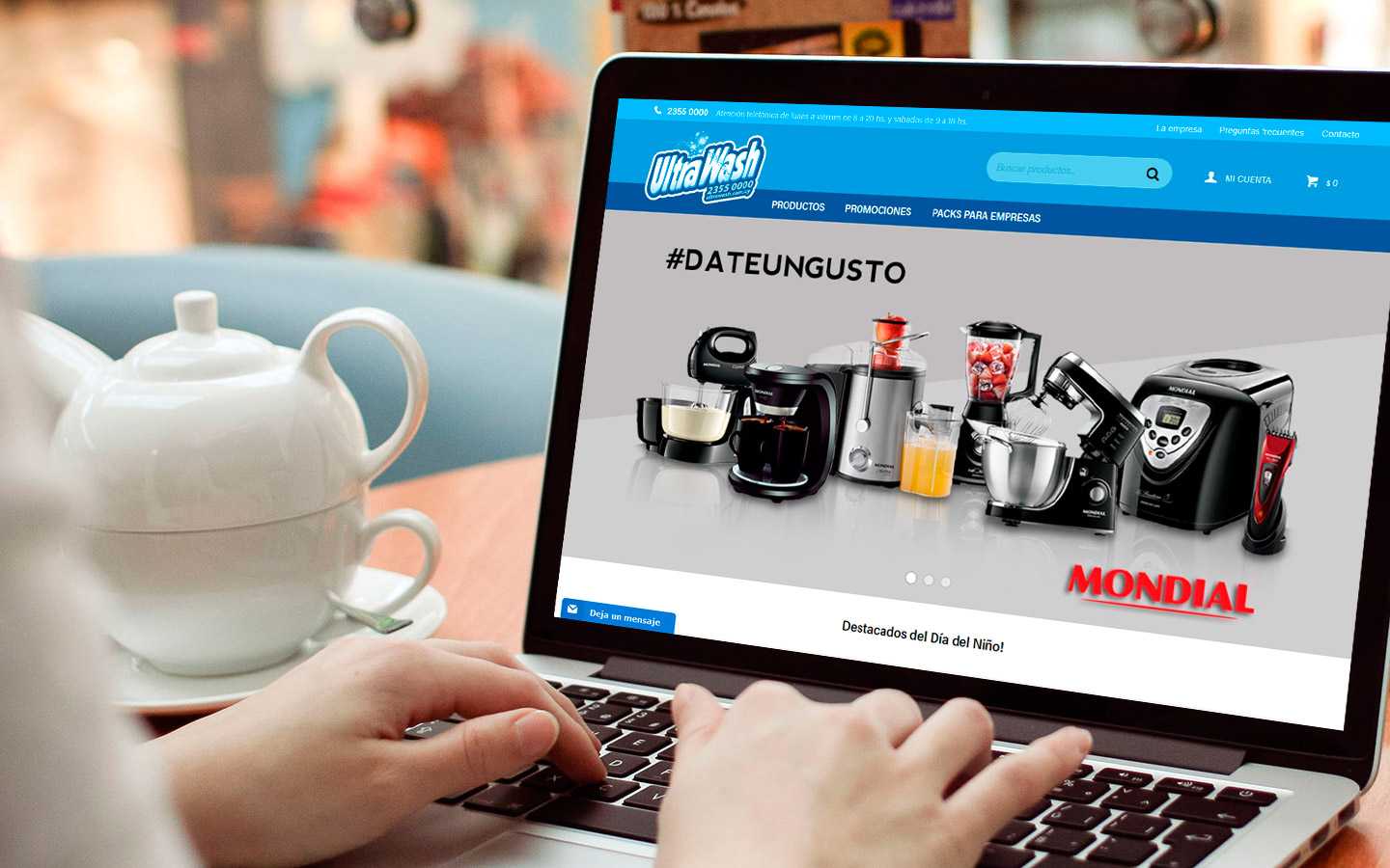 Imagen destacada del artículo: Ultrawash: “La web significa una vidriera para los que no tenemos locales al público”