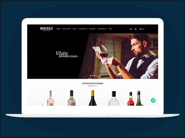 Vista del sitio de Maridaje