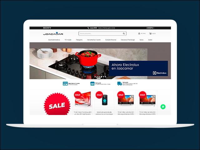 Vista del sitio de Joacamar