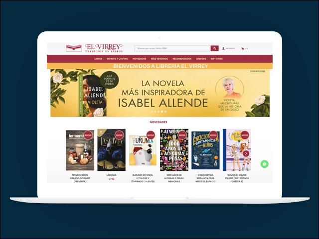 Vista del sitio de El Virrey