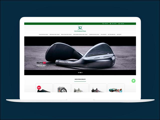 Vista del sitio de South Golf