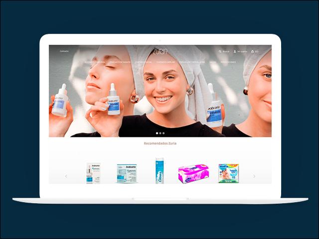 Vista del sitio de Zuria