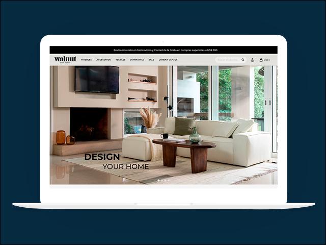 Vista del sitio de Walnut