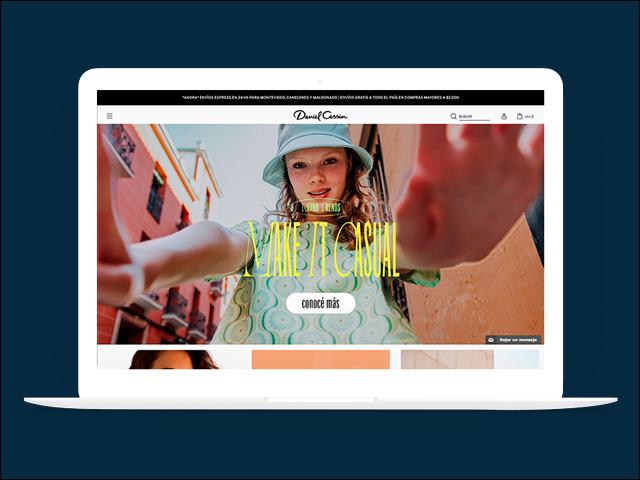 Vista del sitio de Daniel Cassin