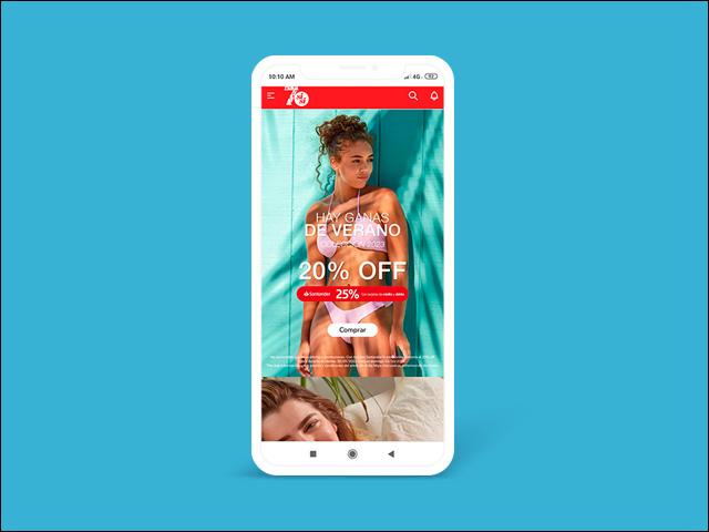 Vista del sitio de SiSi