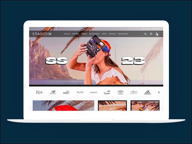 Vista del sitio de Stadium