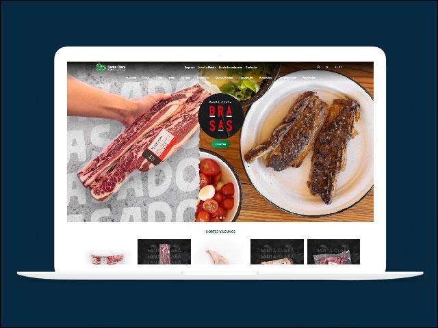 Vista del sitio de Santa Clara