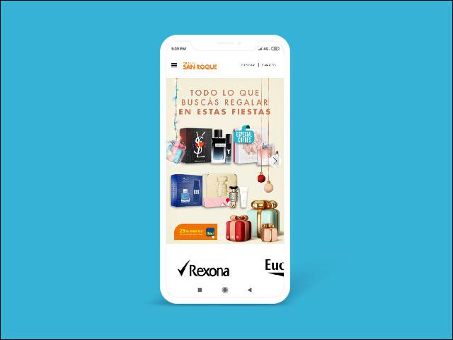 Vista del sitio de San Roque