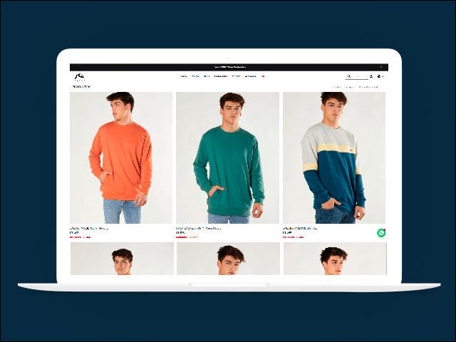 Vista del sitio de Rusty