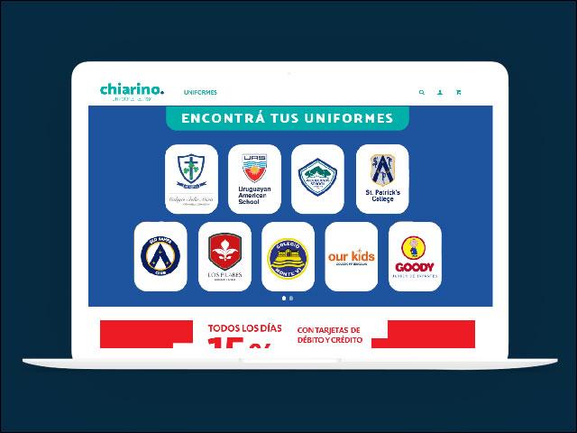 Vista del sitio de Chiarino