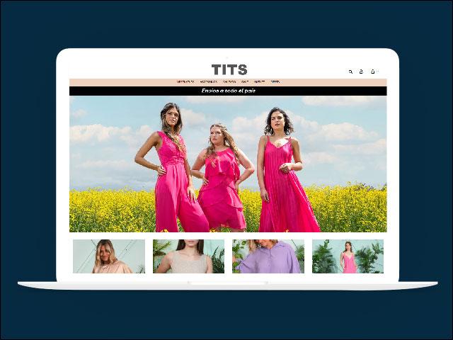 Vista del sitio de Tits