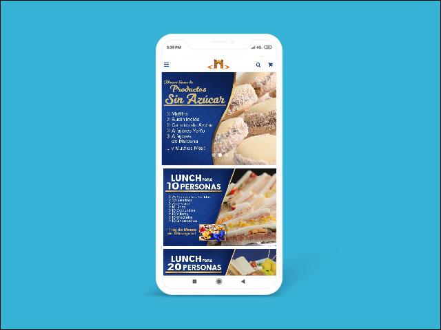 Vista del sitio de La Nueva Barcelonesa