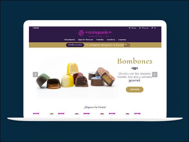 Vista del sitio de María Pasión