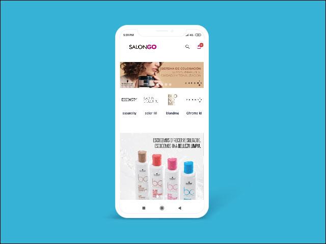 Vista del sitio de Salón Go