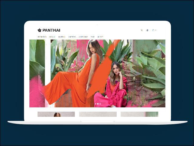 Vista del sitio de Panthai