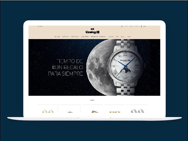 Vista del sitio de Cantegrill Joyas