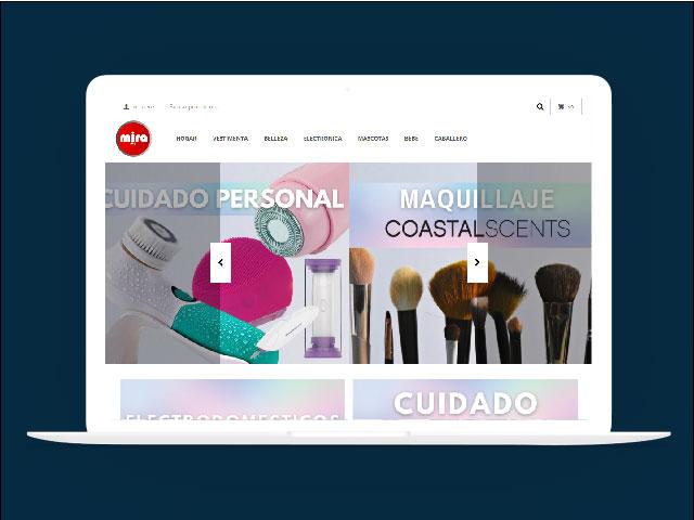 Vista del sitio de Mira