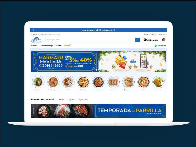 Vista del sitio de Marmatu