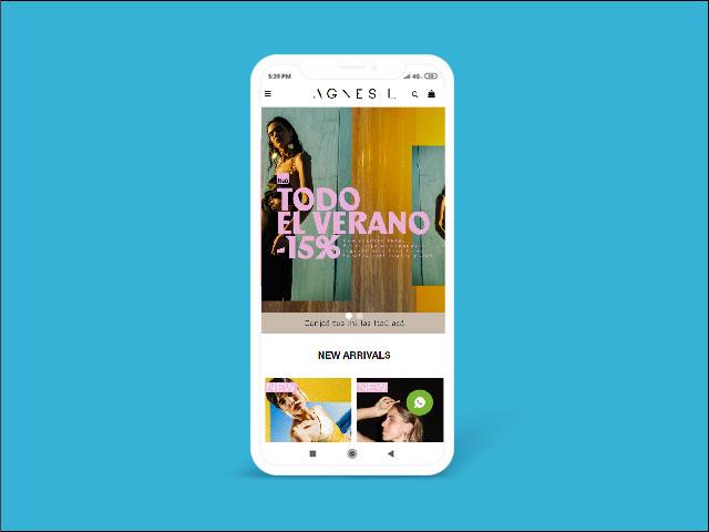 Vista del sitio de Agnes Lenoble