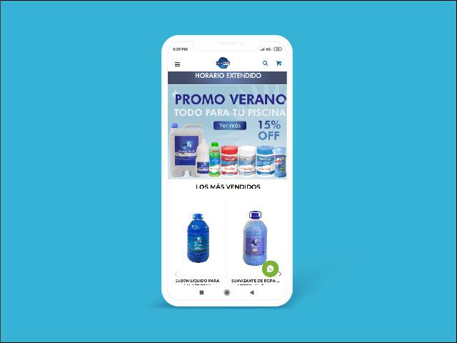 Vista del sitio de Cleanway