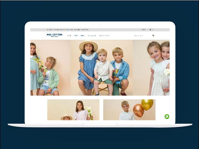 Vista del sitio de MKL Cotton