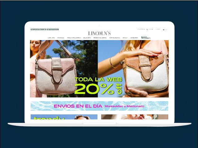 Vista del sitio de Lincoln's