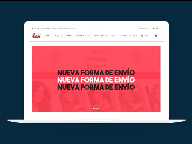 Vista del sitio de J Saúl