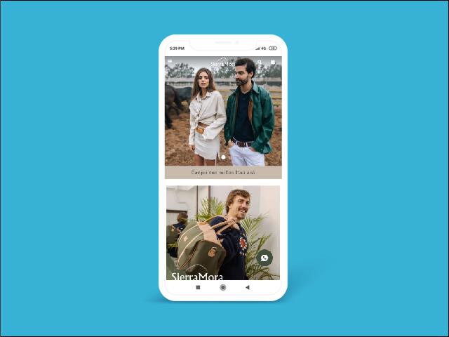 Vista del sitio de Sierra Mora