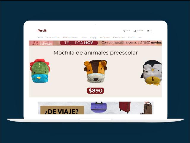 Vista del sitio de Arpelli