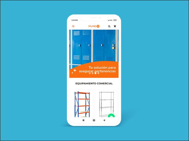 Vista del sitio de Mundo M