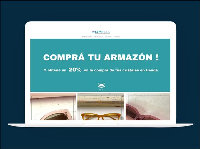 Vista del sitio de Semiflex