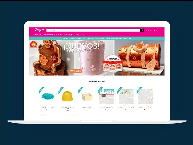 Vista del sitio de Zanetti 