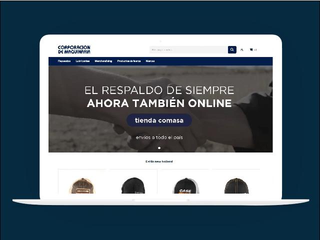 Vista del sitio de COMASA