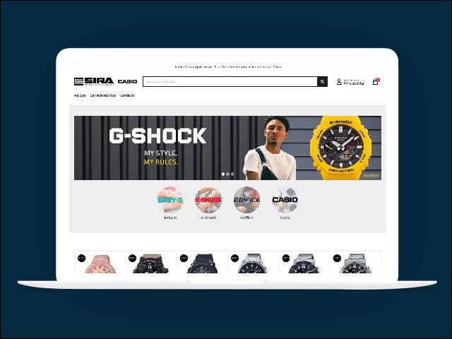 Vista del sitio de Sira