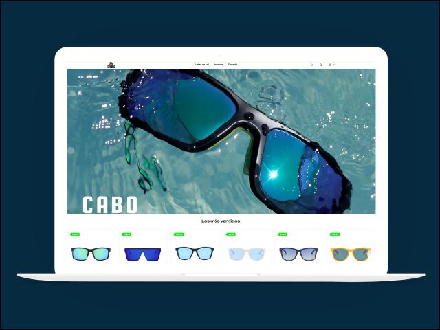 Vista del sitio de Cabo