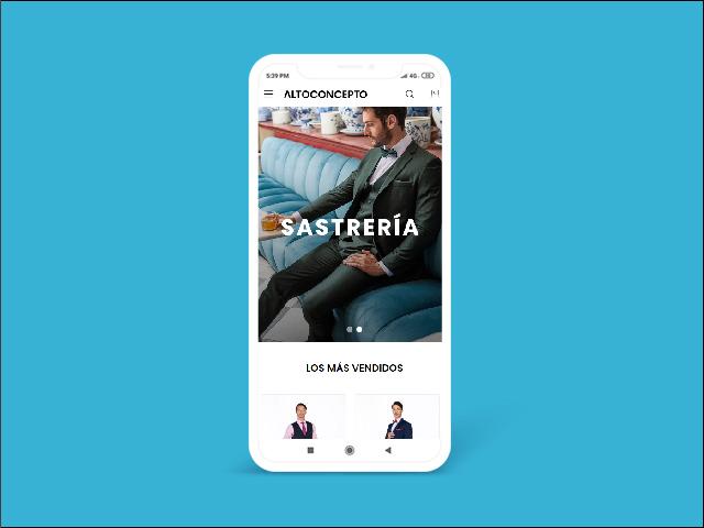 Vista del sitio de Alto Concepto