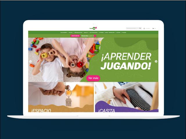 Vista del sitio de Todo Aca - Mejores precios