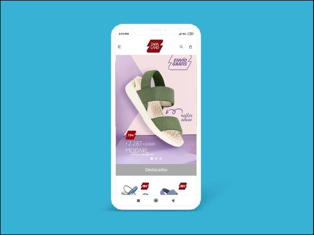 Vista del sitio de Zapaland